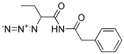 2-AZIDO-N-PHENYLACETYL-BUTYRAMIDE 结构式