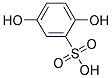 2,5-DIHYDROXYBENZENESULFONIC ACID 结构式