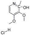 2-Hydroxy Methyl-3,4-Dimethoxy Pyridine Hydrochloride 结构式