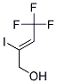 2-Iodo-4,4,4-trifluoro-2-buten-1-ol 结构式