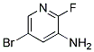 2-氟-3-氨基-5-溴吡啶 结构式