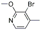 2-METHOXY-3-BROMO-4-PICOLINE 结构式