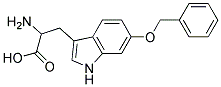 2-amino-3-[6-(benzyloxy)-1H-indol-3-yl]propanoic acid 结构式