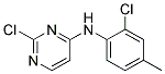 2-chloro-N-(2-chloro-4-methylphenyl)pyrimidin-4-amine 结构式