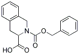 2-[(benzyloxy)carbonyl]-1,2,3,4-tetrahydroisoquinoline-3-carboxylic acid 结构式