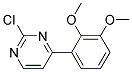 2-Chloro-4-(2,3-dimethoxy-phenyl)-pyrimidine 结构式