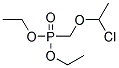 1-Chloroethoxymethyl phosphonic acid diethyl ester 结构式