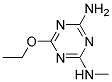 2-Amino-4-Methylamino-6-Ethyloxy-1,3,5-Triazine 结构式