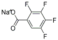 2,3,4,5-Tetrafluorobenzoate Sodium 结构式