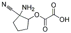1-Cyano-1-Amino Cyclopentane 1/2oxalicacid 结构式