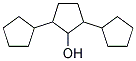 2,5-Dicyclopenthyl cyclopentan-1-ol 结构式