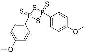 2,4-Bis(4-methoxyphenyl)-1,3-dithia-2,4-diphospheptane-2,4-disulfide 结构式