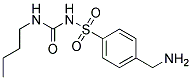 1-(P-(AMINOMETHYL)PHENYLSULFONYL)-3-BUTYLUREA 结构式