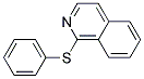 1-(PHENYLTHIO)ISOQUINOLINE 结构式