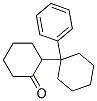 2-(1-PHENYLCYCLOHEXYL)CYCLOHEXANONE 结构式
