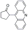 2-(9-ACRIDINYL)CYCLOPENTANONE 结构式