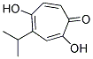 2,5-DIHYDROXY-4-ISOPROPYL-2,4,6-CYCLOHEPTATRIEN-1-ONE 结构式