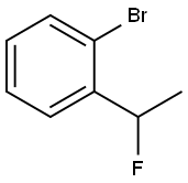 1-Bromo-2-(1-fluoro-ethyl)-benzene 结构式