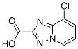 8-氯-[1,2,4]三唑[1,5-A]吡啶-2-羧酸 结构式