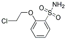 邻氯乙氧基苯磺酰胺 结构式
