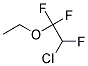 2-CHLORO-1,1,2-TRIFLUORO-1-ETHOXYETHANE 结构式