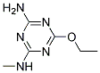 2-Amino-4-ethoxy-6-methylamino-1,3,5-trimazine, 结构式