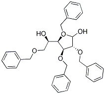 2,3,4,6-TETRA-O-BENZYL-D-GLUCOFURANOSE 结构式