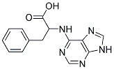 2-(9H-Purin-6-ylamino)-3-phenylpropanoic acid 结构式