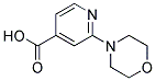 2-(4-MORPHOLINYL)-4-PYRIDINECARBOXYLIC ACID 结构式