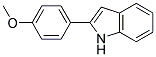 2-(4-METHOXYPHENYL)-1H-INDOLE 结构式