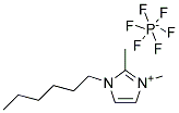 1,2-二甲基-3-己基咪唑六氟磷酸盐 结构式