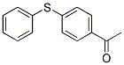 1-[4-(PHENYLTHIO)-PHENYL]-ETHANE-1-ONE 结构式