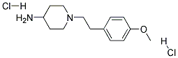 1-[2-(4-METHOXYPHENYL)ETHYL]-4-PIPERIDINAMINE, DIHYDROCHLORIDE 结构式