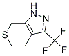 1,4,6,7-TETRAHYDRO-3-TRIFLUOROMETHYL-THIOPYRANO-[3,4-C]-PYRAZOLE 结构式