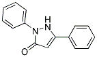 1,3-DIPHENYL-5-PYRAZOLONE 结构式