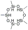 1,3,5,7,9-PENTAMETHYLCYCLOPENTASILOXANE 结构式