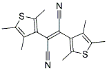 1,2-二氰基-1,2-二(2,4,5-三甲基-3-噻吩)乙烯 结构式