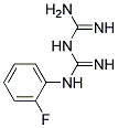 1-(2-FLUOROPHENYL)BIGUANIDE 结构式