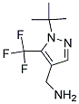 (1-叔丁基-5-三氟甲基-1H-吡唑-4-基)甲胺 结构式