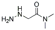 2-肼基-N,N-二甲基乙酰胺 结构式