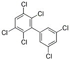 2,3,3',5,5',6-HEXACHLOROBIPHENYL SOLUTION 100UG/ML IN HEXANE 2ML 结构式