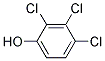 2.3.4-TRICHLOROPHENOL SOLUTION 1000UG/ML IN ISOPROPANOL 5X1ML 结构式