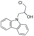 1-(9H-CARBAZOL-9-YL)-3-CHLOROPROPAN-2-OL, TECH 结构式