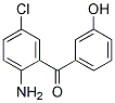 (2-AMINO-5-CHLOROPHENYL)(3-HYDROXYPHENYL)METHANONE, TECH 结构式