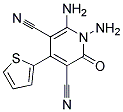 1,6-DIAMINO-2-OXO-4-(2-THIENYL)-1,2-DIHYDROPYRIDINE-3,5-DICARBONITRILE, TECH 结构式