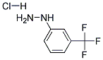 1-[3-(TRIFLUOROMETHYL)PHENYL]HYDRAZINE HYDROCHLORIDE 结构式