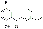 (2E)-3-(Diethylamino)-1-(5-fluoro-2-hydroxyphenyl)prop-2-en-1-one 结构式