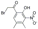 2-BROMO-1-(2-HYDROXY-4,5-DIMETHYL-3-NITRO-PHENYL)-ETHANONE 结构式