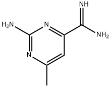2-氨基-6-甲基嘧啶-4-甲脒 结构式