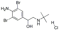 1-(4-AMINO-3,5-DIBROMO-PHENYL)-2-TERT-BUTYLAMINO-ETHANOL HYDROCHLORIDE 结构式